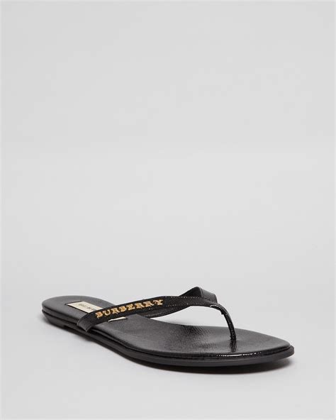 thong burberry flip flop|burberry sandals farfetch.